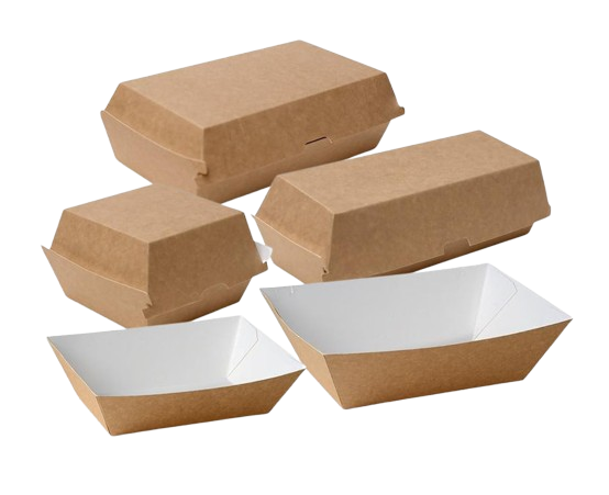 Kraft Board Clams & Trays