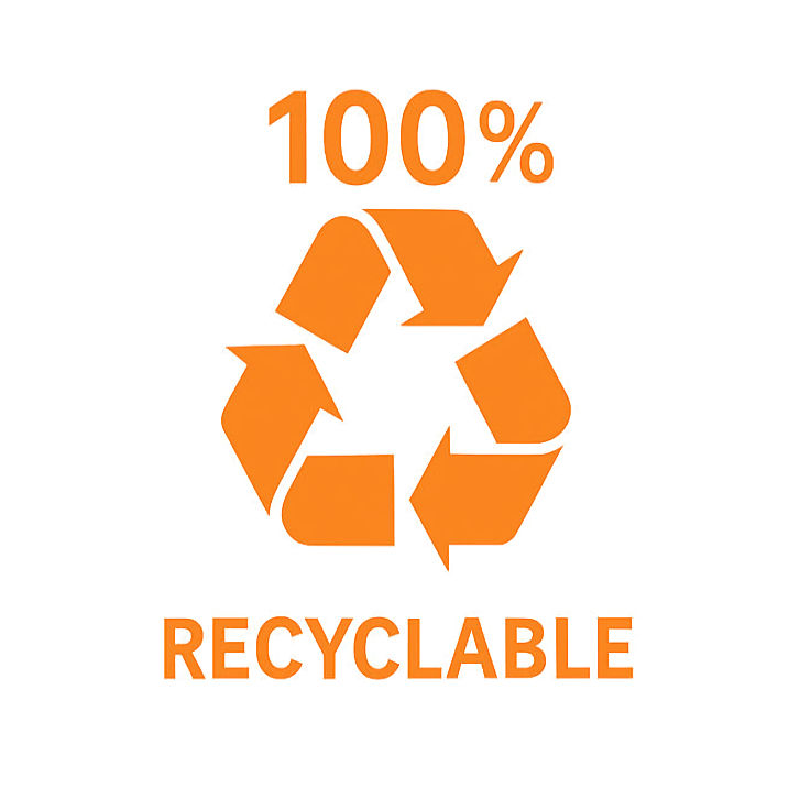100% Recyclable