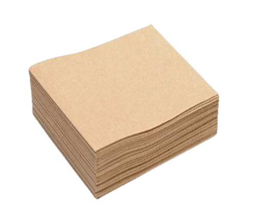 2ply QT (1/8F 300x300) Brown Recycled Luncheon Napkin