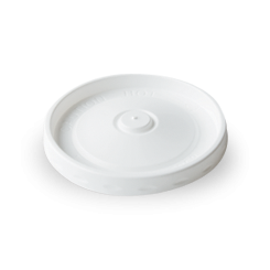 Plastic Lid for 8/12/16oz (110D) White Round Paper Food Container