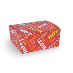 XS (130x103x57) Hot Food Snack Box