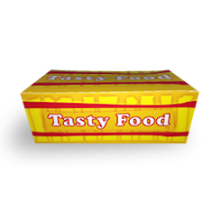 Large (200x120x70) Tasty Food Snack Box