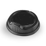 6oz / 8oz Black Sipper Takeaway Coffee Lid