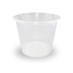 25oz / 620ml (119Dx90) Low-Cost Round Plastic Container