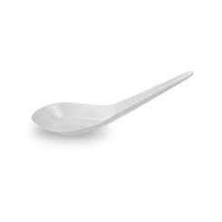 Chinese (120x35) White Soup Spoon