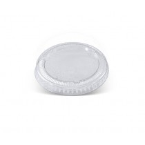 PET Lid for 2oz Bamboo Sauce Container