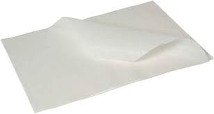 Full (660x400mm) White Bleached Greaseproof Paper Sheets