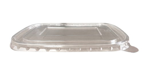 PET Lid (Cold Food) for Rectangular Paper Container