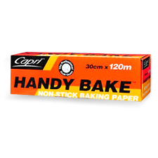 300mm Capri Handy Bake Baking Paper Roll-120m