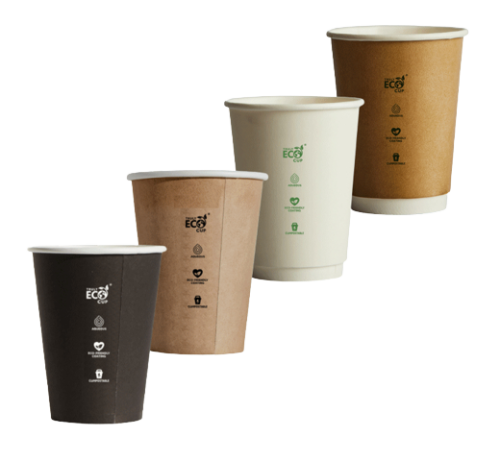 ECO Paper Coffee Cups