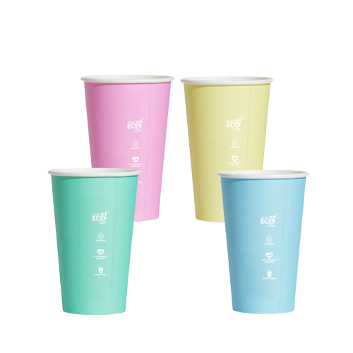 Pastel Truly Eco Coffee Cups
